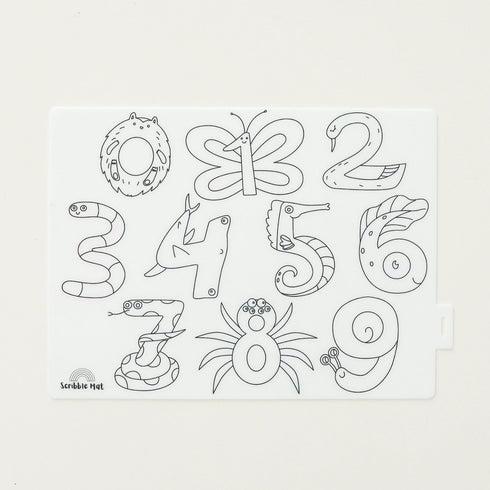 SCRIBBLE MAT - Mini Mat Add On - Number Fun